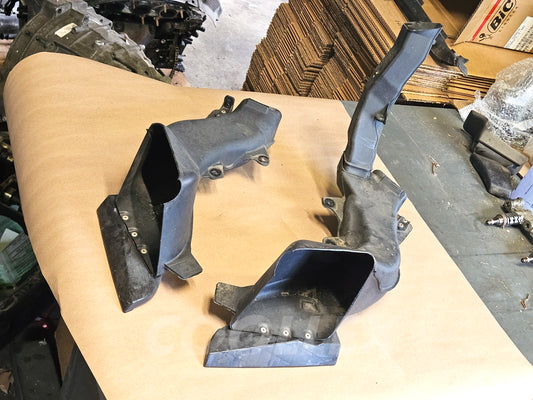 06-2013 Lexus Is250 Is350 Fender Brake Air Ducts Lh Rh 53209-53040, 53208-53070 Oem Used