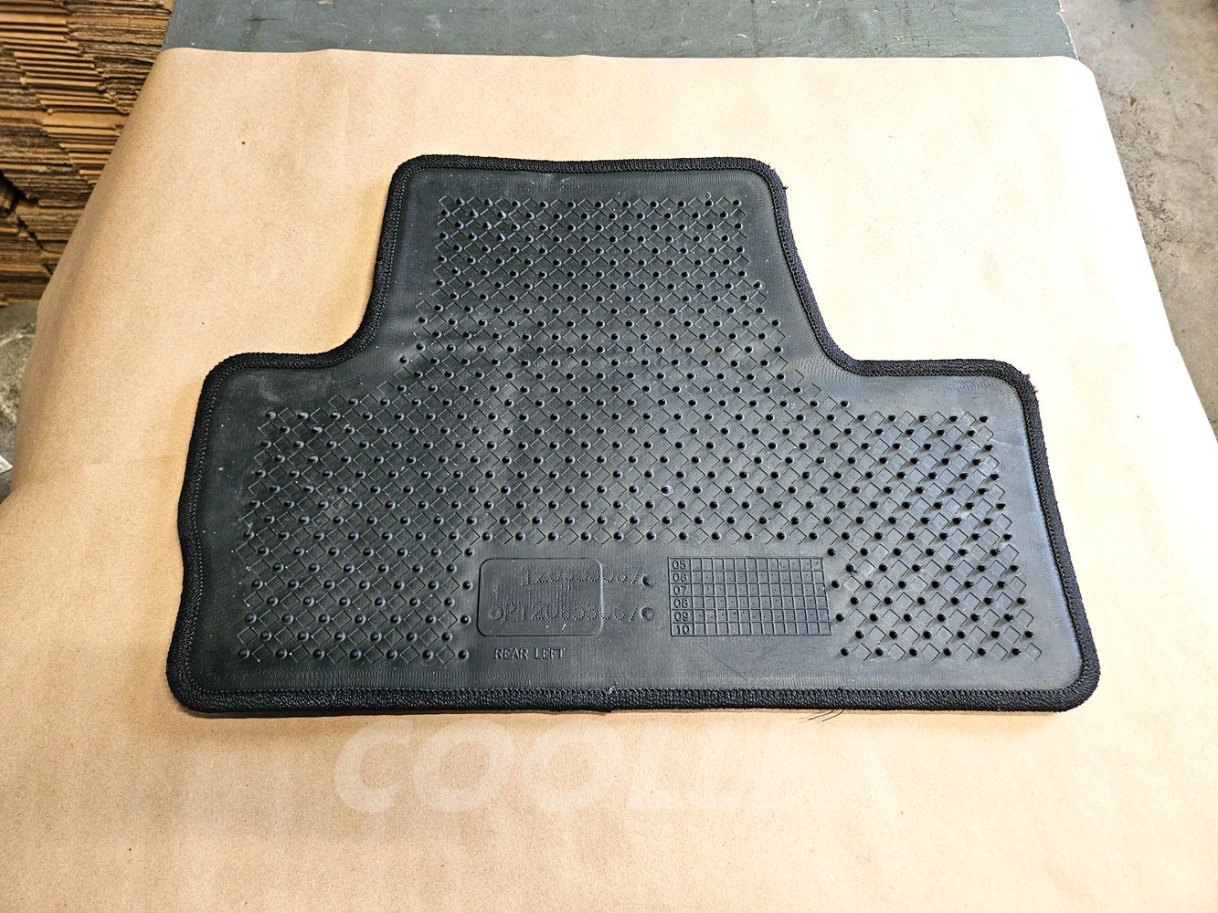 06-13 Lexus Is250 Is350 Rear Lh Carpet Mat PT208-53087 Oem Used