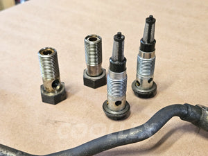 06-15 Lexus Is250 Oil Pipe, Check Valve Bolts w/Union Bolt 15772-31010, 15771-31010 Oem Used