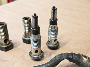 06-15 Lexus Is250 Oil Pipe, Check Valve Bolts w/Union Bolt 15772-31010, 15771-31010 Oem Used