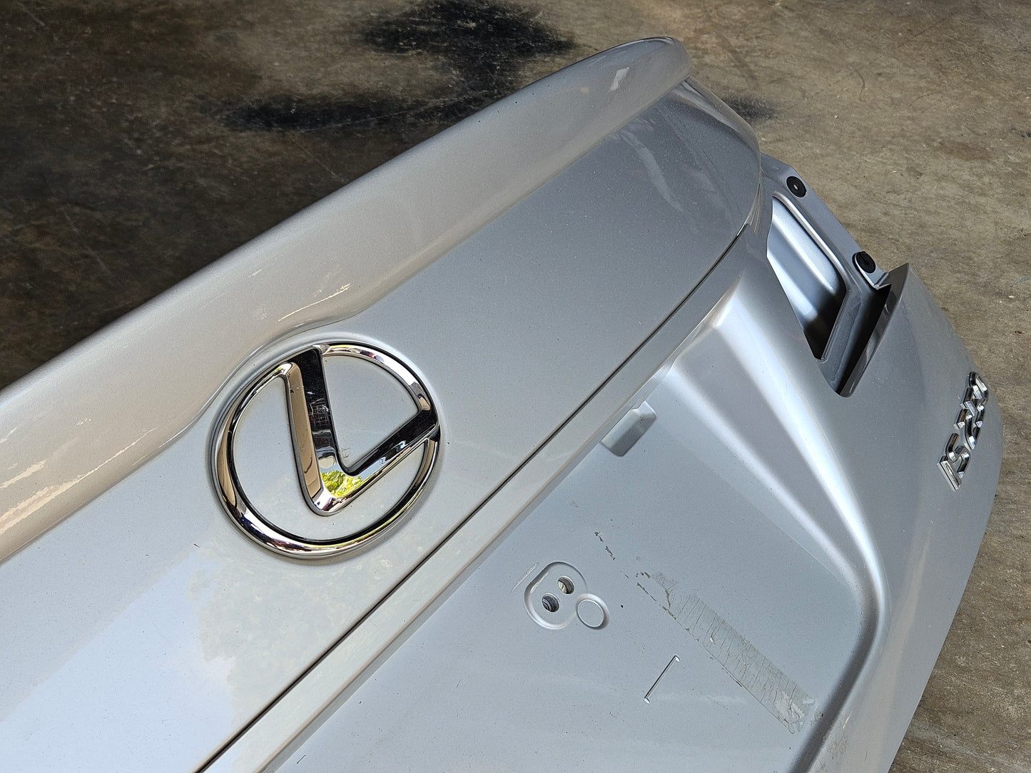 06-13 Lexus Is250 Rear Trunk Lid Silver cc:1G1 64401-53250 Oem Used