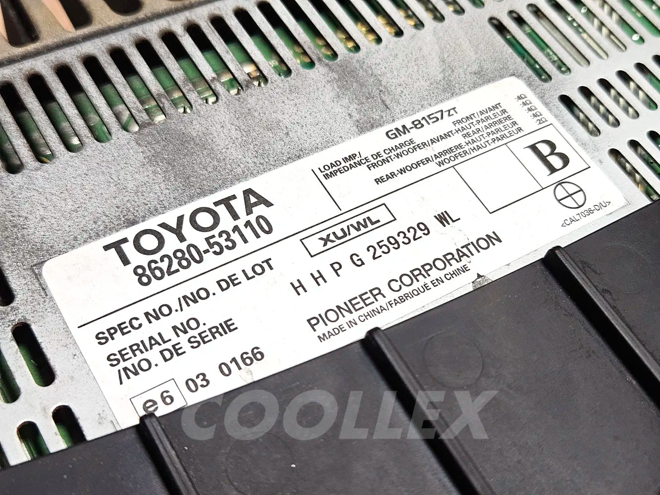 06-09 Lexus Is250 Amplifier 86280-53110 Oem Used