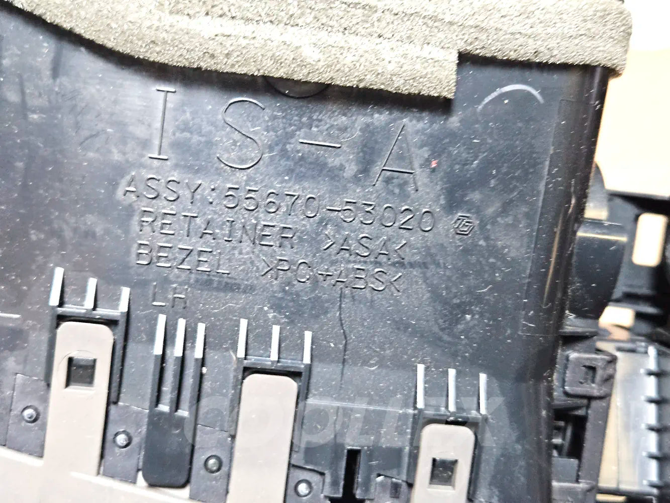 09-10 Lexus Is250 Is350 Center Vents 55670-53020 Oem Used