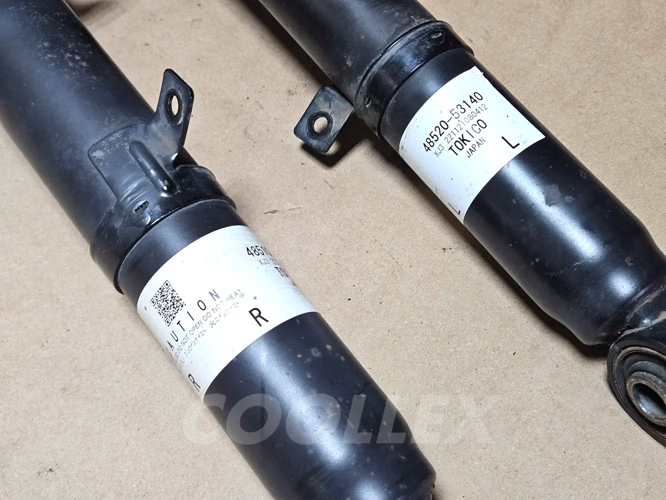 06-2013 Lexus Is250 Is350 Rwd Front Struts Shocks 48510-80257, 48520-53140 Oem Used