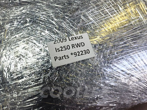 06-2013 Lexus Is250 Instrument Cluster 83800-53580 Oem Used (for parts)