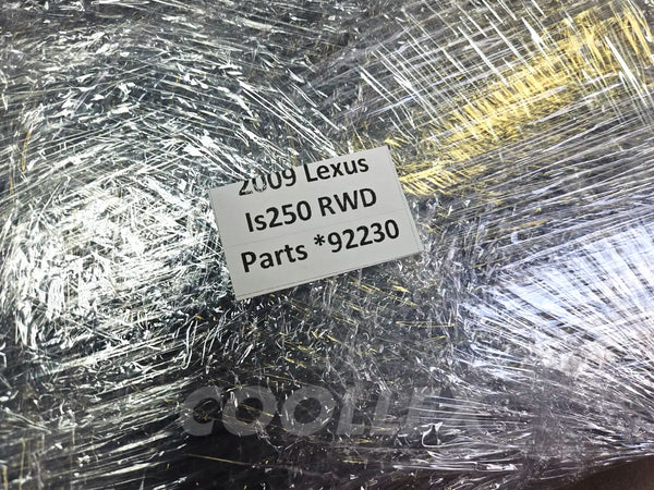 06-2013 Lexus Is250 Instrument Cluster 83800-53580 Oem Used (for parts)