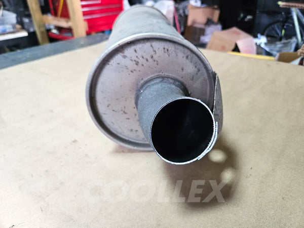 06-2013 Lexus Is250 Rear Exhaust Resonator Cut 17410-31G50 Oem Used