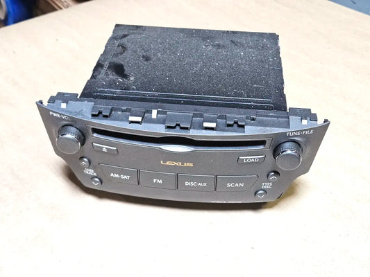 06-08 Lexus Is250 Am/fm Cd Radio 86120-53320 P1837 Oem Used
