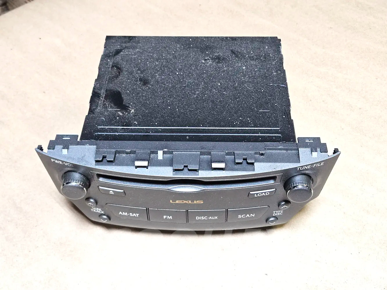 06-08 Lexus Is250 Am/fm Cd Radio 86120-53320 P1837 Oem Used