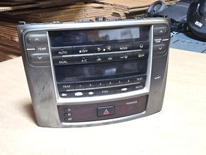 06-08 Lexus Is250 Is350 Climate Control Controls 84010-53081 Oem Used