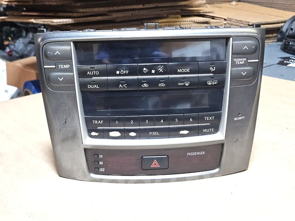 06-08 Lexus Is250 Is350 Climate Control Controls 84010-53081 Oem Used