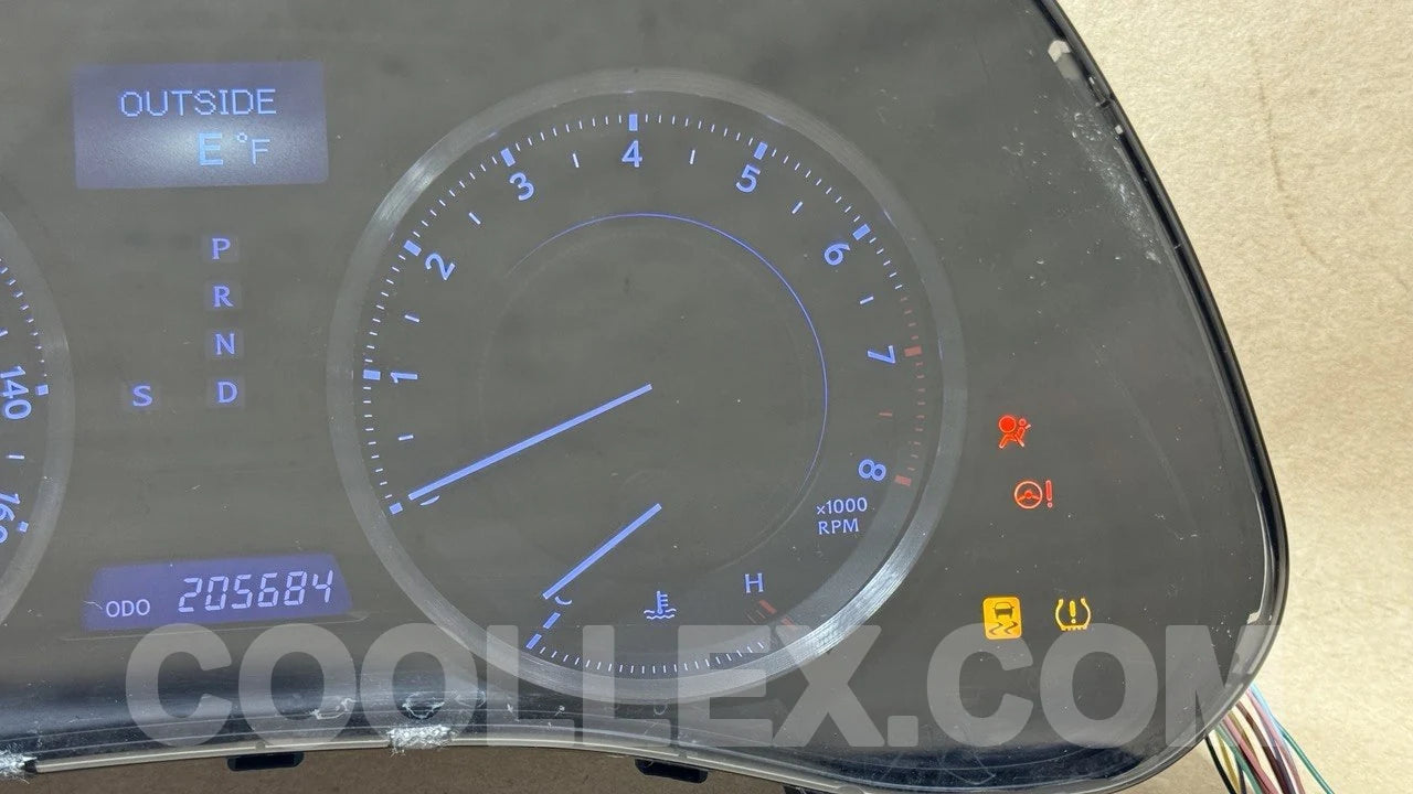 2012 Lexus IS250 Instrument Cluster OEM Used