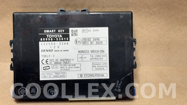 06-13 Lexus IS250 IS350 Smart Key Control Module OEM Used