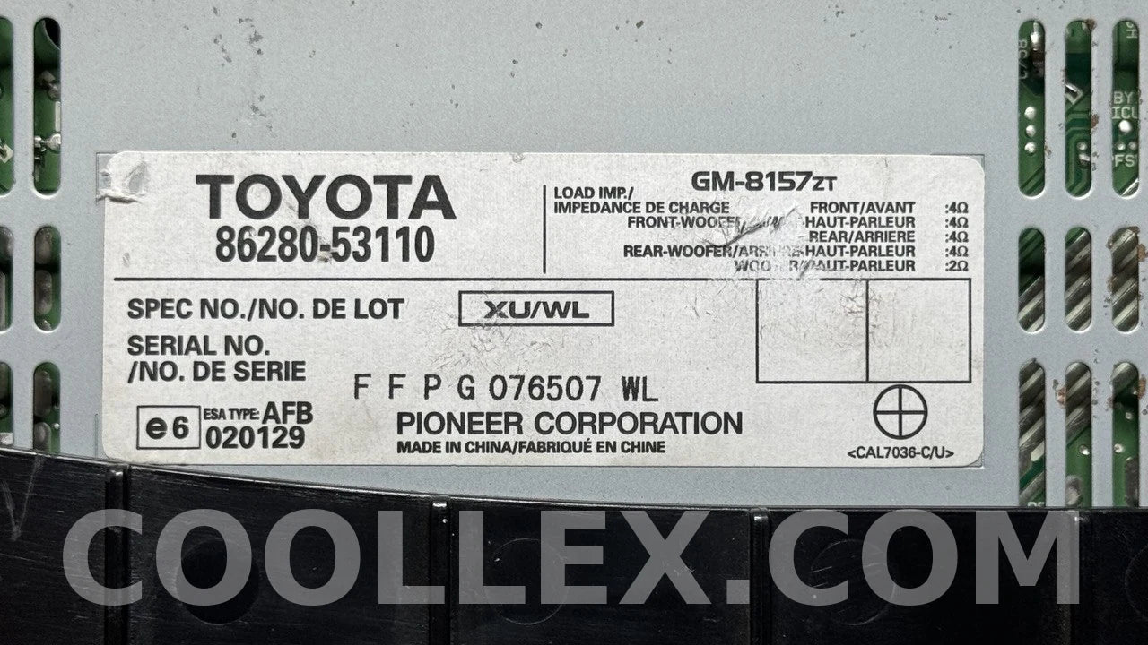 06-13 Lexus IS250 IS350 Amplifier OEM Used
