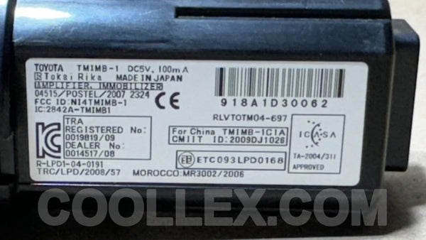 Engine Start Stop Button OEM Used