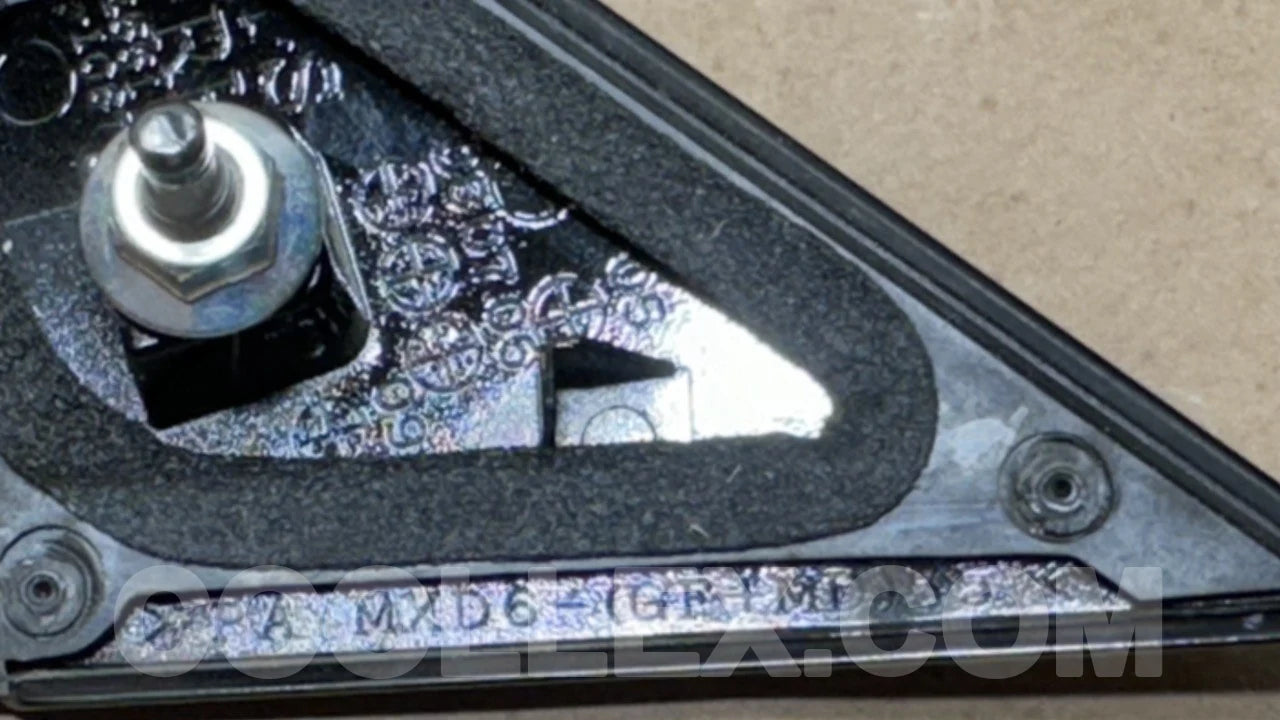 Unknown Triangular Side Mirror Trim OEM Used
