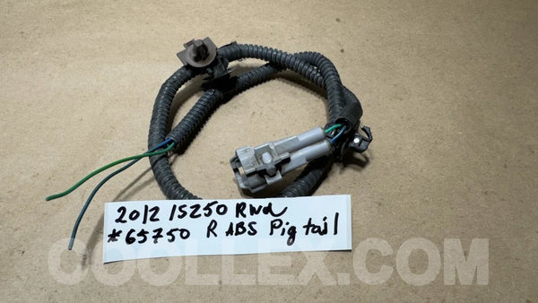 2012 ABS Wire Harness Pigtail OEM Used