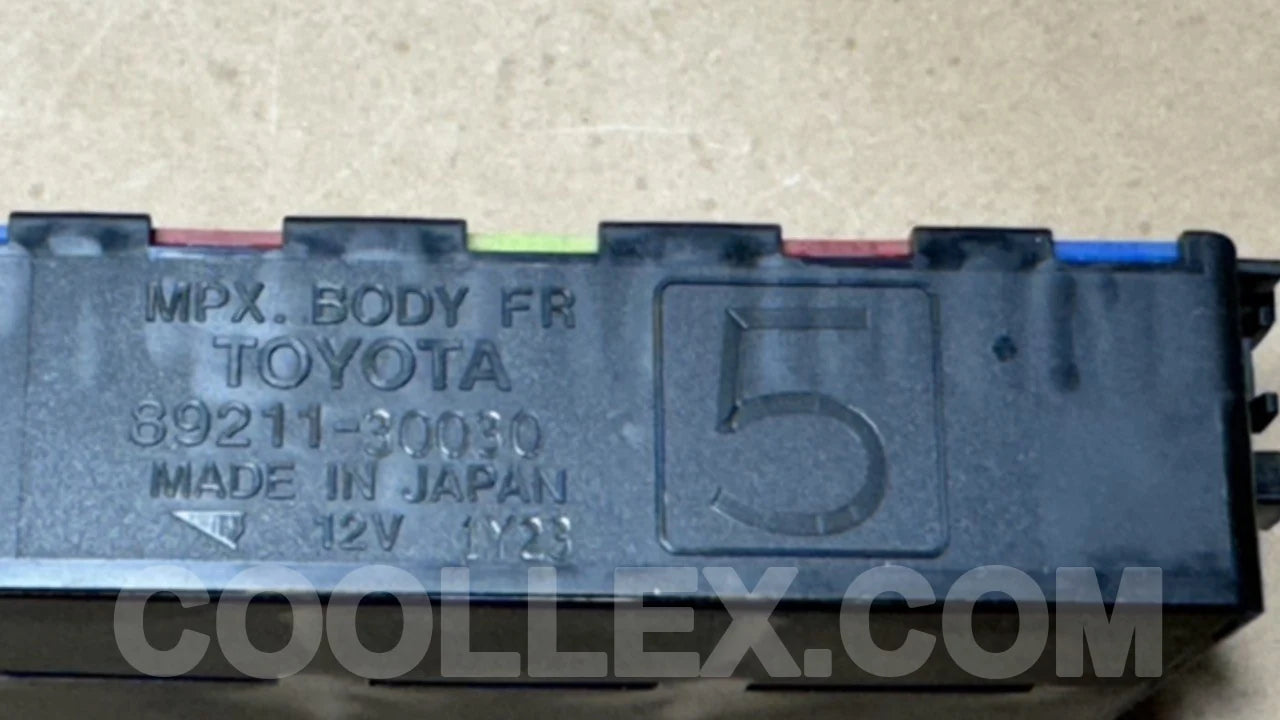 Toyota Multiplex Body Front Relay Control Module OEM Used