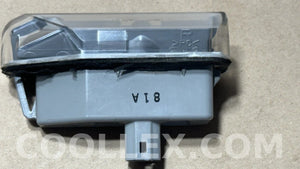 2008 Lexus IS250 RWD Right Side License Plate Light Lens Housing OEM Used