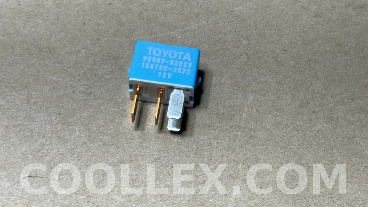 Toyota Blue 12V Electrical Relay 90987-02027 OEM Used x6