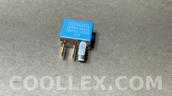 Toyota Blue 12V Electrical Relay 90987-02027 OEM Used x6