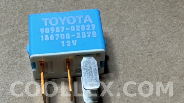 Toyota Blue 12V Electrical Relay 90987-02027 OEM Used x6