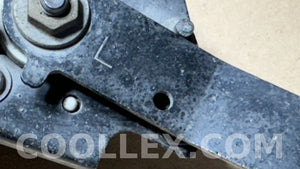 2008 Lexus IS250 Metal linkage assembly with sensor and mounting bracket OEM Used