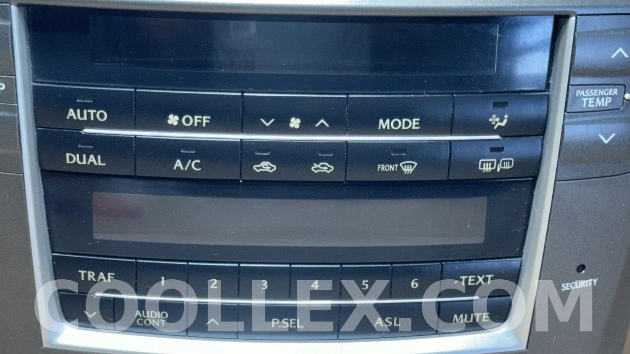 2008 Lexus IS250 Dashboard Climate Control Panel OEM Used