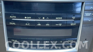 2008 Lexus IS250 Dashboard Climate Control Panel OEM Used