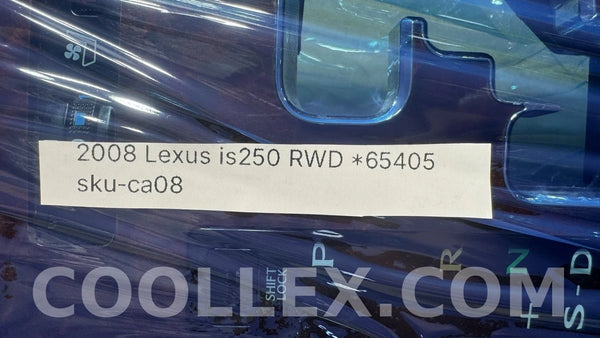 2008 Lexus IS250 RWD Gear Shift Indicator Panel OEM Used