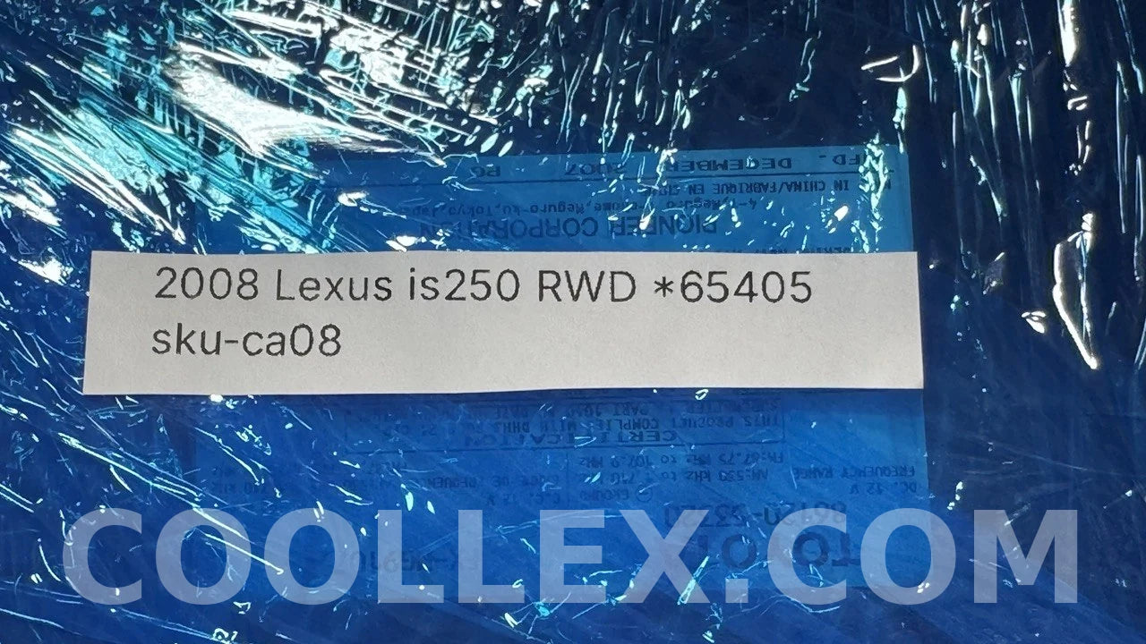 2006-2008 Lexus IS250 OEM In-Dash Radio Audio Unit OEM Used