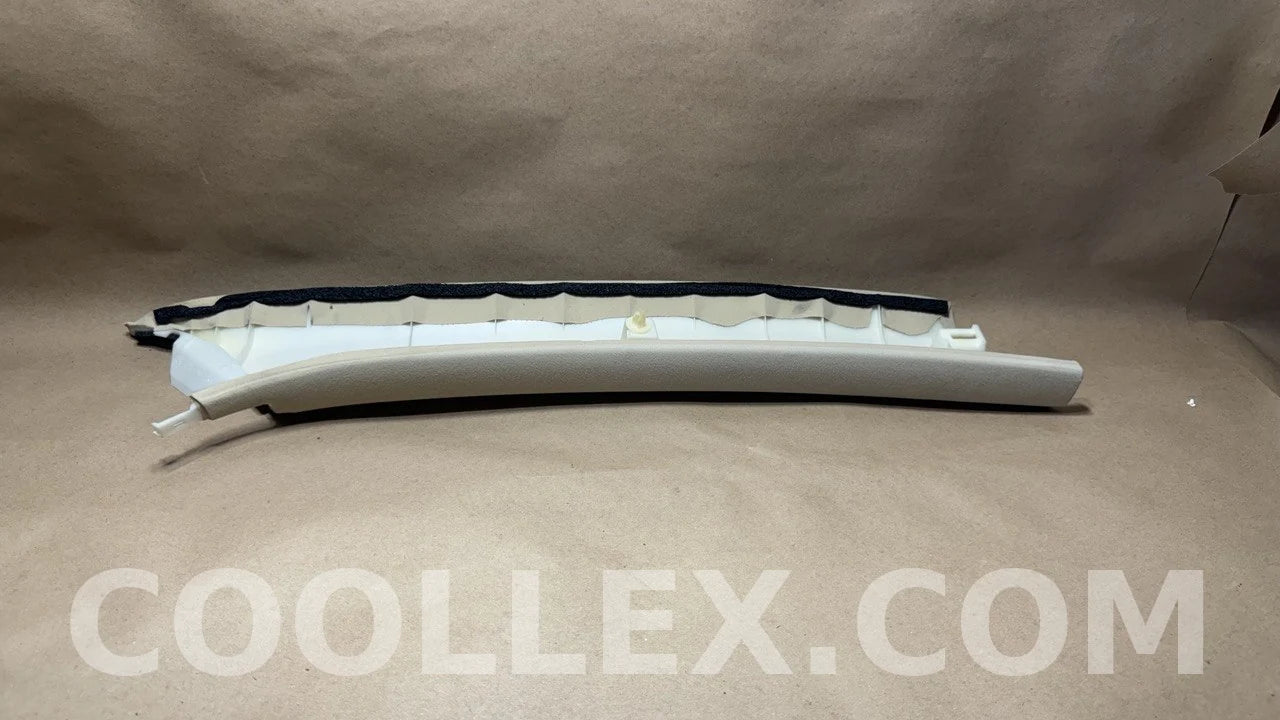 2008 Lexus IS250 Left A-Pillar Trim Panel with SRS Curtain Airbag Marking OEM Used