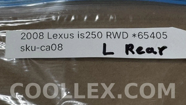 2008 Lexus IS250 Black Plastic Sensor or Connector OEM Used