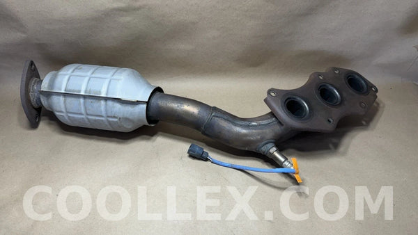 2008 Lexus IS250 RWD Catalytic Converter with Oxygen Sensor and Mounting Flange OEM Used