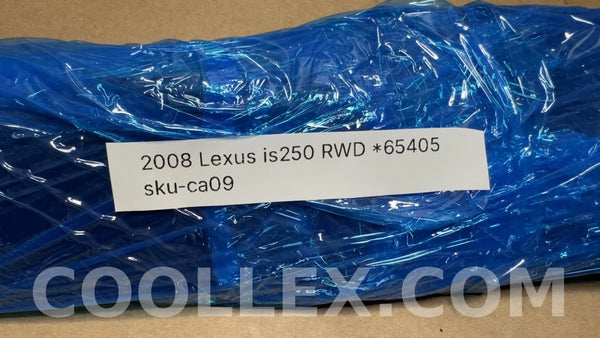 2008 Lexus IS250 Left Cowl Grille Panel OEM Used