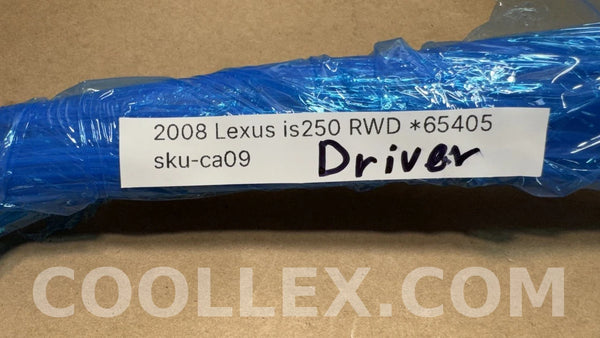 2008 Lexus IS250 Left Front Windshield Wiper Arm OEM Used