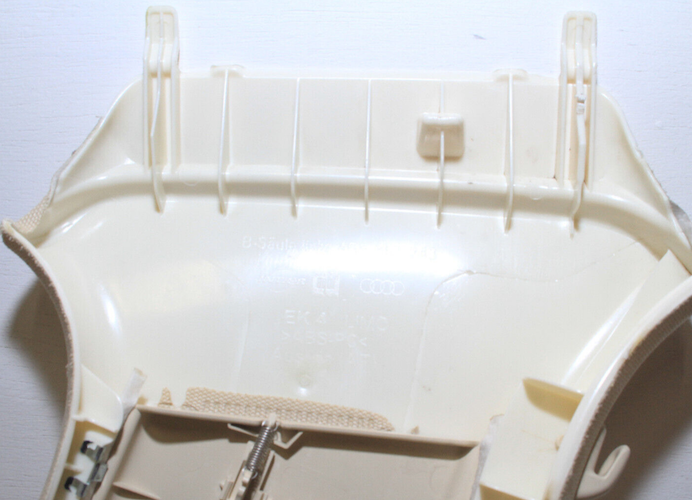 12-15 Audi A6 Upper Pillar Trim Left Beige 4G0-867-243-JJ3 Oem Used